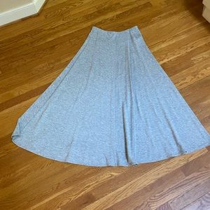 Talbots grey knit skirt
